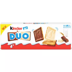 Kinder Duo T12 keksz 150g Tej-Fehércsoki