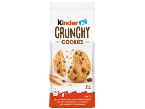 Kinder Crunchy Cookies 136g