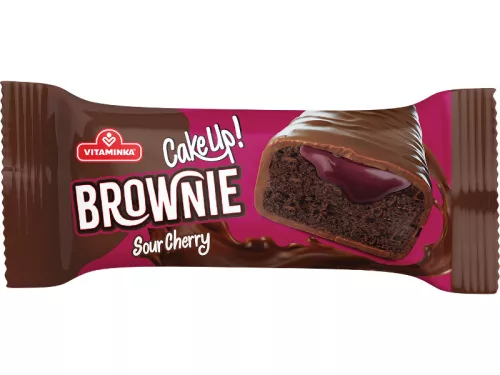 Vitaminka Brownie 40g Sour Cherry - Meggyes