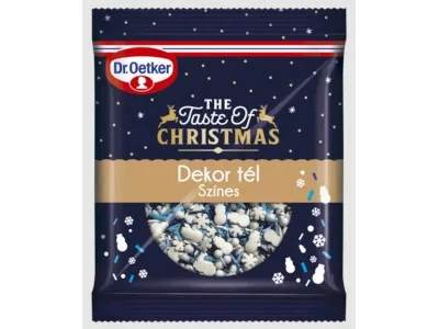 Dr.Oetker dekor Tél 20g színes