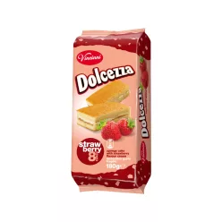 Vincinni Dolcezza piskóta 8*22,5g Eper