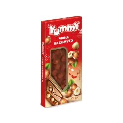 Yummy 100g Egészmogyorós kakaós tejtábla