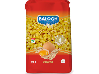 BALOGH tészta 500g Szarvacska