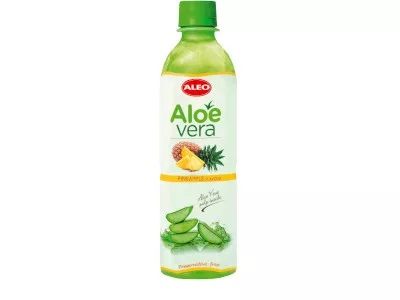Aloe Vera ital 0,5l Ananász ízű 30% Aleo DRS