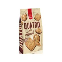 Leona Quatro Mix mártott keksz 300g