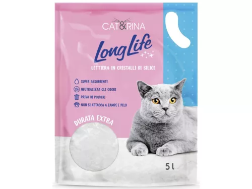 Cat&Rina LongLife szilikonos macskaalom 5L