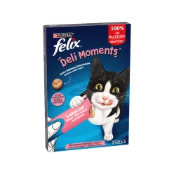 Felix Cat jutalomfalat 4*10g Deli Moments Lazac