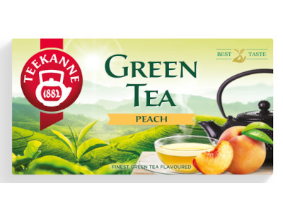 TEEKANNE Green tea Peach 20db 35g