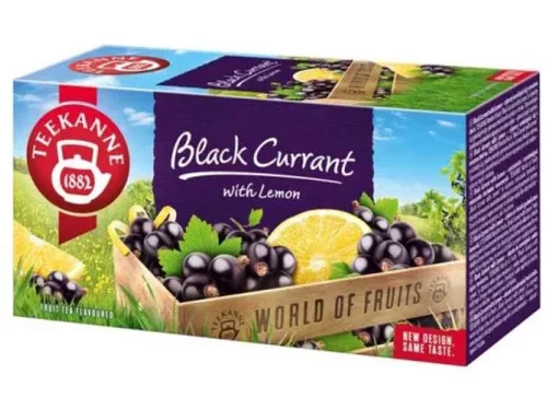 TEEKANNE W. Black Currant & Lemon 20db 50g