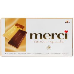 Merci 100g Kávés-Tejszínes