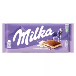 Milka 100g Tejkrém Alpen Milk cream