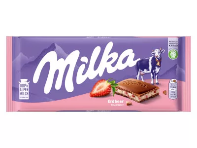 Milka 100g Eper-joghurt