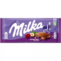 Milka 90g Mazsola-mogyoró