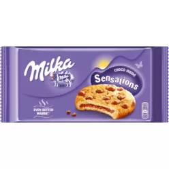 Milka keksz Sensations Cookies Milk chocolate 156g 8781