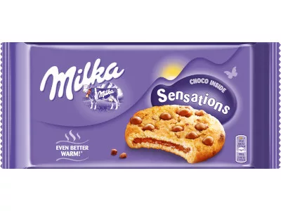 Milka keksz Sensations Cookies Milk chocolate 156g 8781