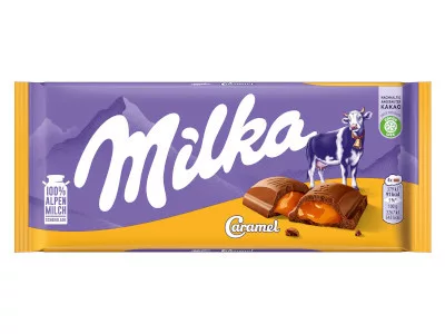 Milka 100g Caramel