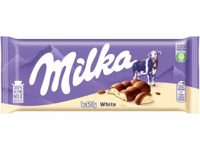 Milka 95g Bubbly fehér