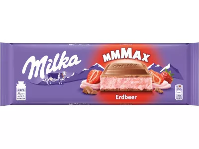 Milka 300g Eper tejcsokoládé - Erdbeer
