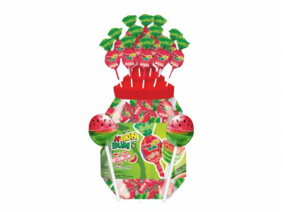 Bon bon bum nyalóka+rágó 17g Watermelon