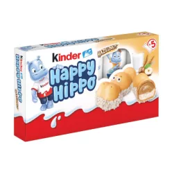 Kinder Happy Hippo T5 mogyorós 103,5g