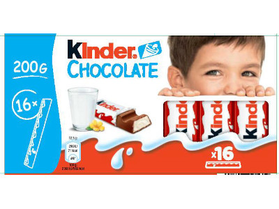 Kinder Chocolate T-16 200g
