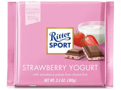 Ritter Sport 100g Eper Joghurt