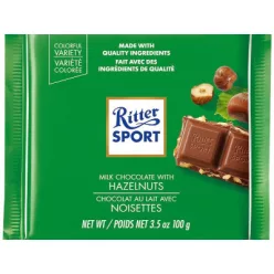 Ritter Sport 100g Hazelnuts - tört mogyorós