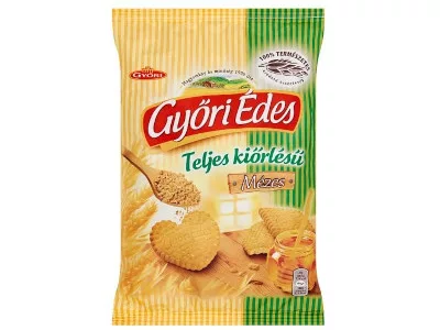 Győri Édes 150g Teljeskiőrlés Mézes