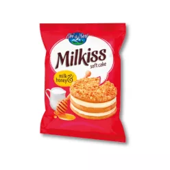 Milkiss 42g mézes piskóta Tejkrémmel