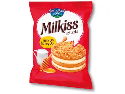 Milkiss 42g mézes piskóta Tejkrémmel