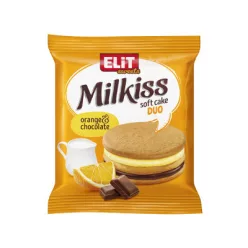 Milkiss 42g Duo mézes piskóta Narancsos-csokis