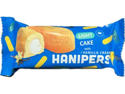 Hanipers Piskóta 36g Vanília ízű krémmel