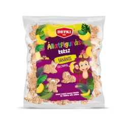 Detki 160g Állatfigurás keksz Banános ízű