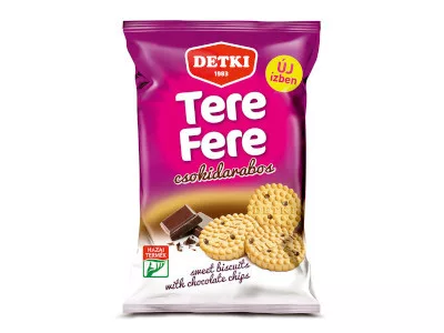 Detki 150g Tere-Fere Csokidarabos omlós keksz