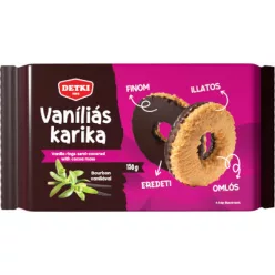 Detki 150g Vaniliás karika Étbevonóval