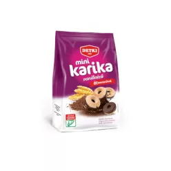 Detki 150g Mini karika vanília ízű - Étbevonóval