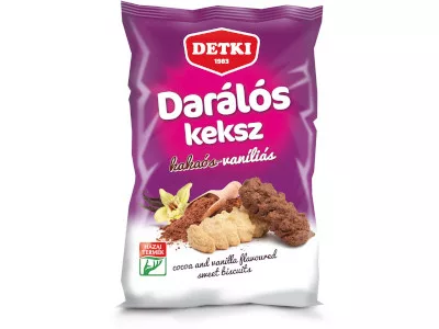 Detki 200g Darálós Vaniliás-kakaós omlós keksz