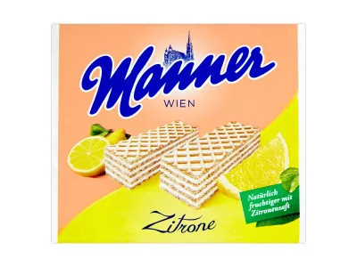 Manner ostyaszelet 75g Citromos