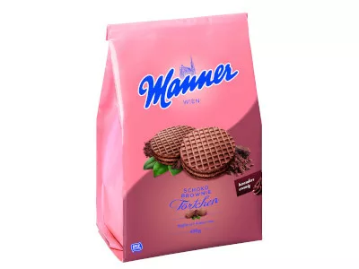 Manner ostya 400g Törtchen Brownie