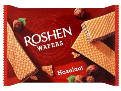 Roshen Wafers 72g Hazelnut mogyrókrémes ostya