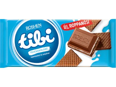 Tibi Tejcsoki 90g Tejkrémmel és ostyával