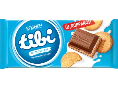 Tibi Tejcsoki 100g Tejkrémmel és keksszel