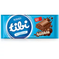 Tibi Bubble 80g Tejcsokoládé