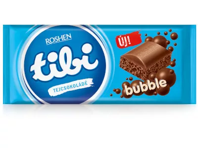 Tibi Bubble 80g Tejcsokoládé
