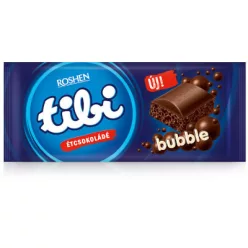 Tibi Bubble 80g Étcsokoládé