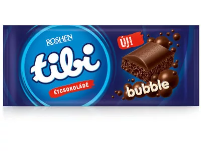 Tibi Bubble 80g Étcsokoládé