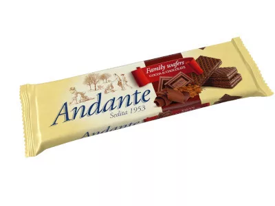 Andante nápolyi 130g Kakaós-Csokis Extra Choco