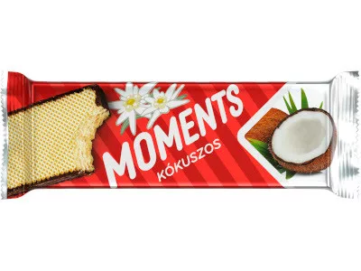 Moments nápolyi szelet 45g Kókuszos