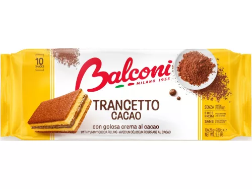 Balconi piskóta 10*28g Cacao