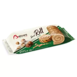 Balconi piskóta tekercs 250g Mogyorós